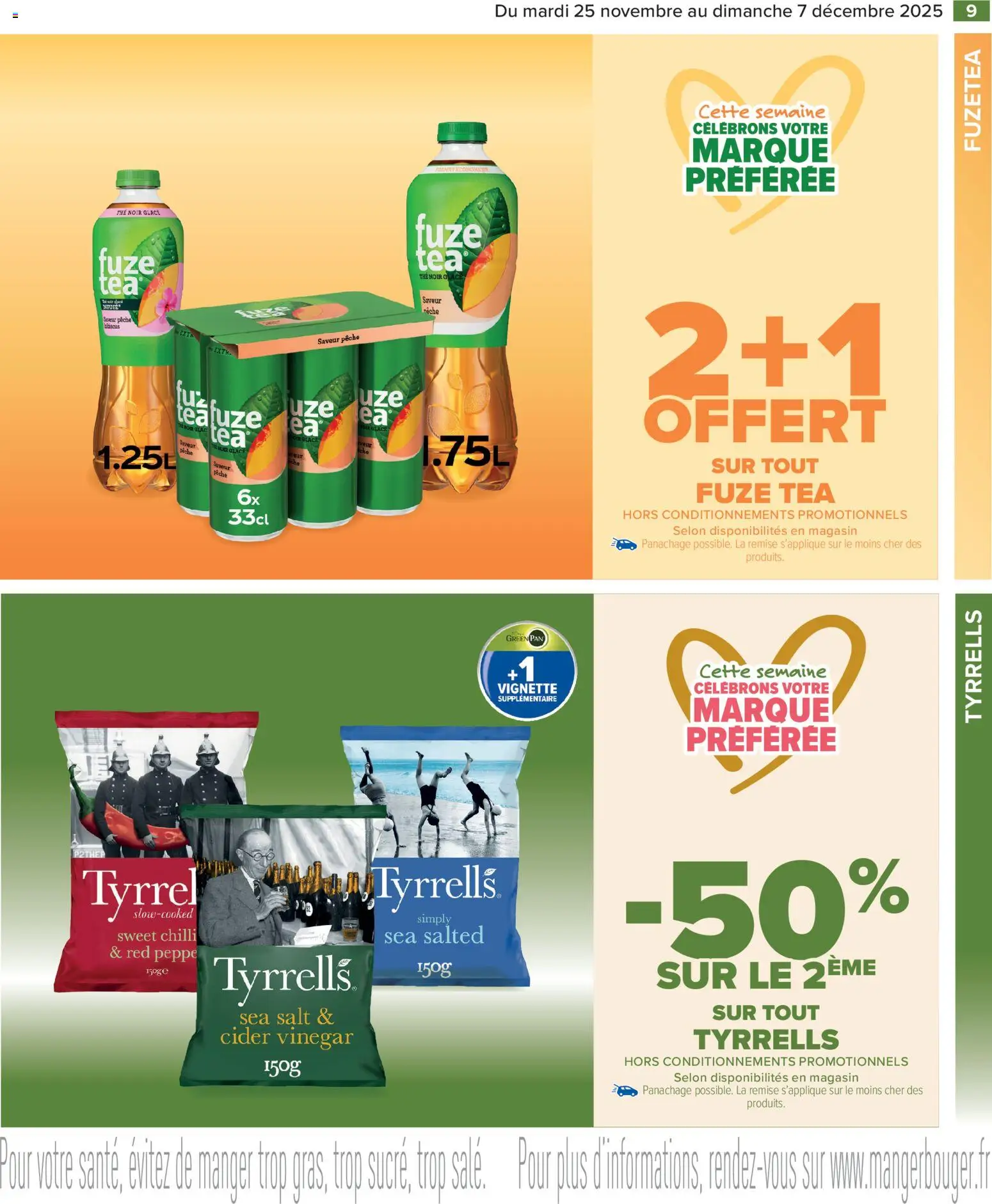 {H1} | Page: 11 | Produits: Pêche, Thé