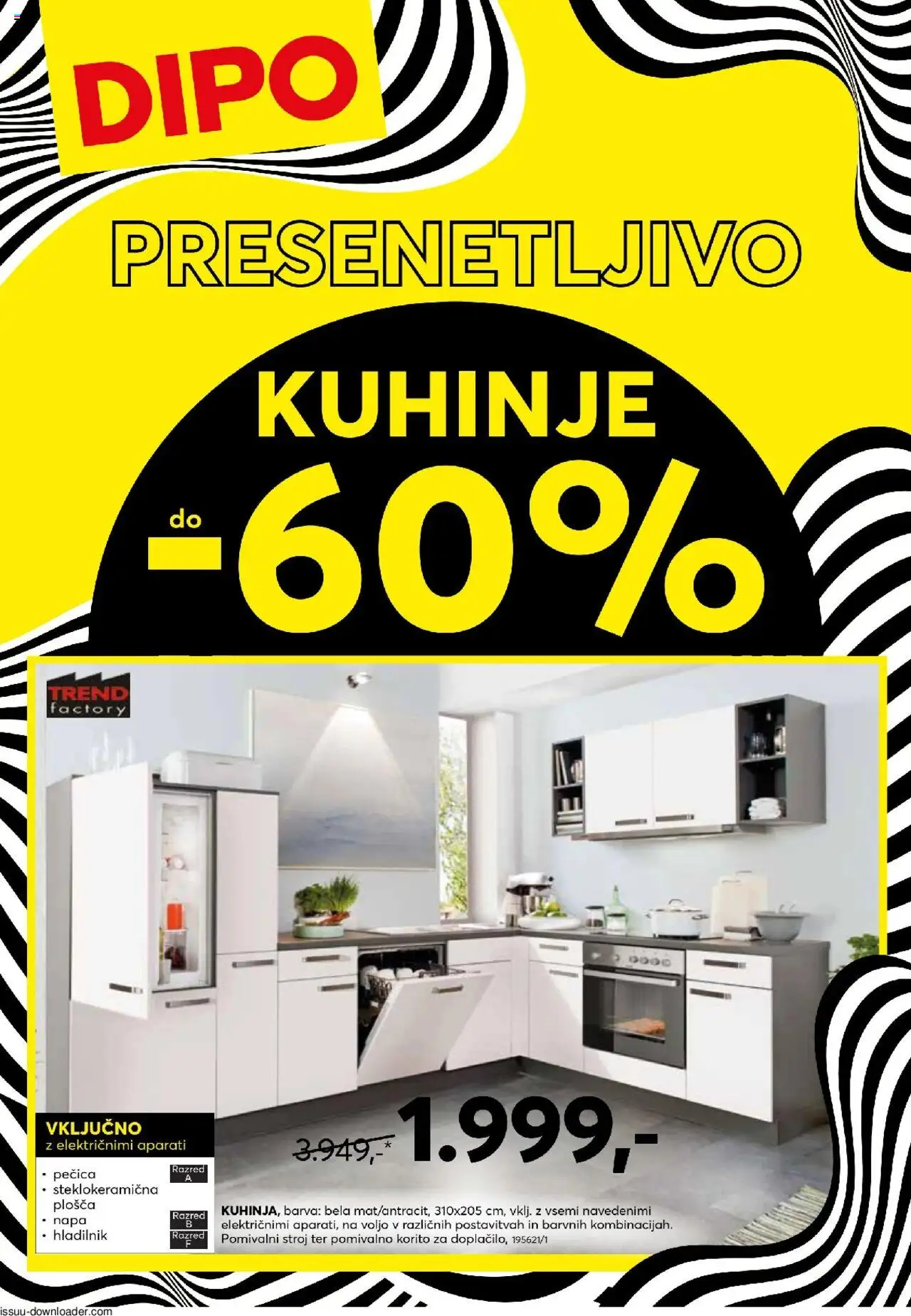 Novi Dipo katalog ponudbe – veljaven od 15.10.2025 | Stran: 1 | Izdelki: Pecica, Pomivalni stroj, Pomivalno korito, Barva