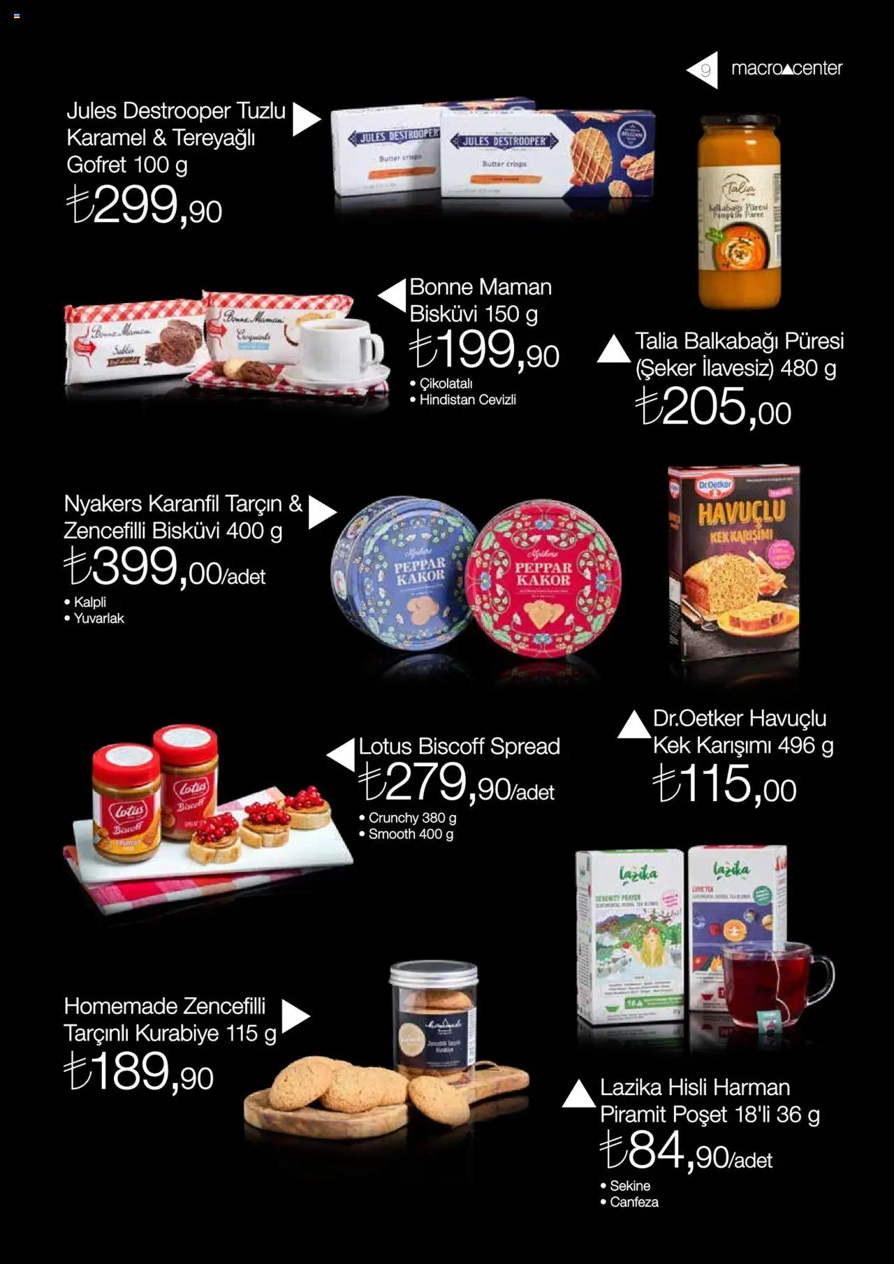 Migros Katalog - MacroStyle Ekim 2025 - 01.10.2025 tarihinden itibaren geçerlidir | Sayfa: 9 | Ürünler: Gofret, Tarçın, Balkabağı, Bisküvi