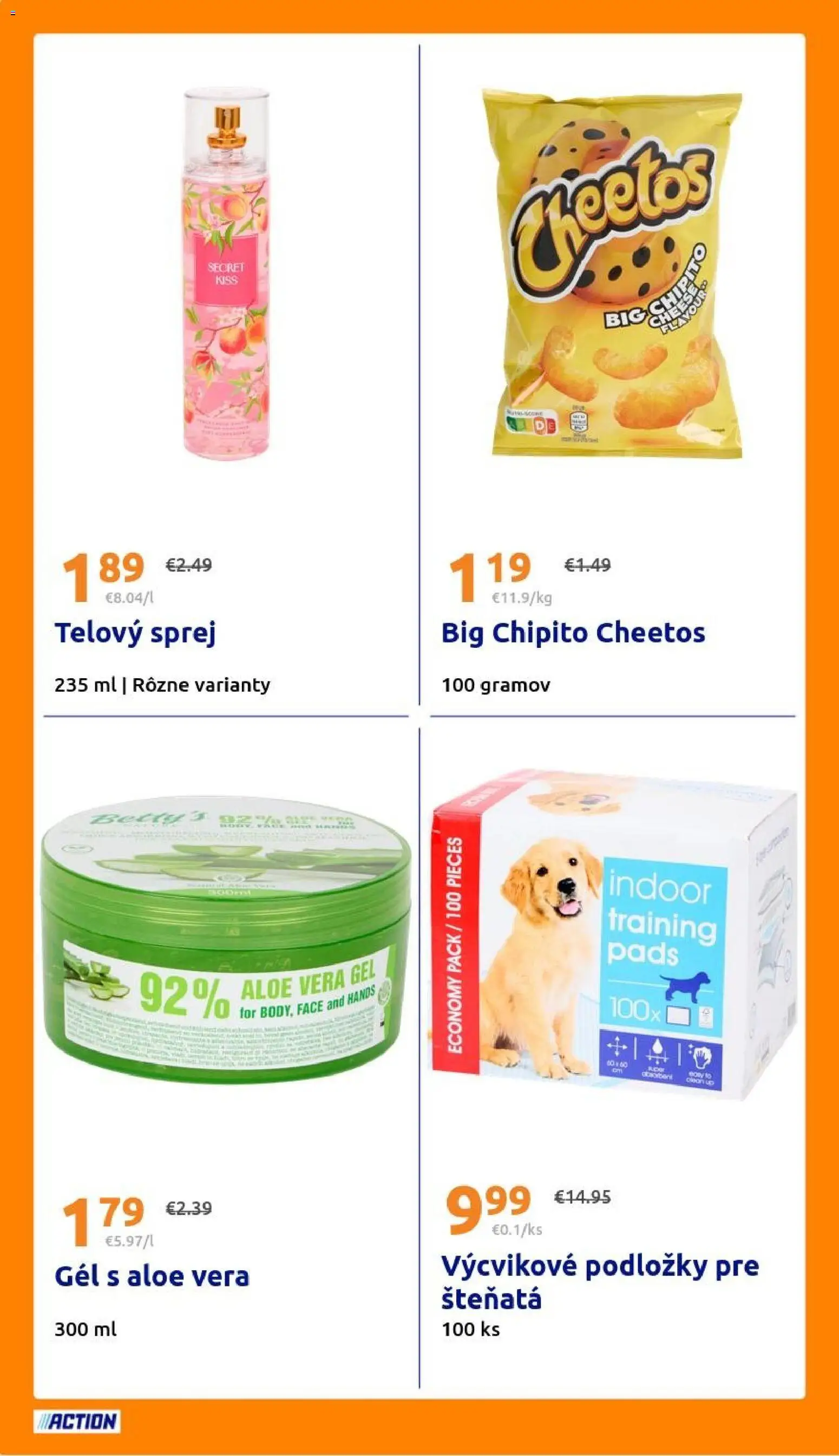 Nové Action akcie – leták je platný od 24.12.2025 | Strana: 22
