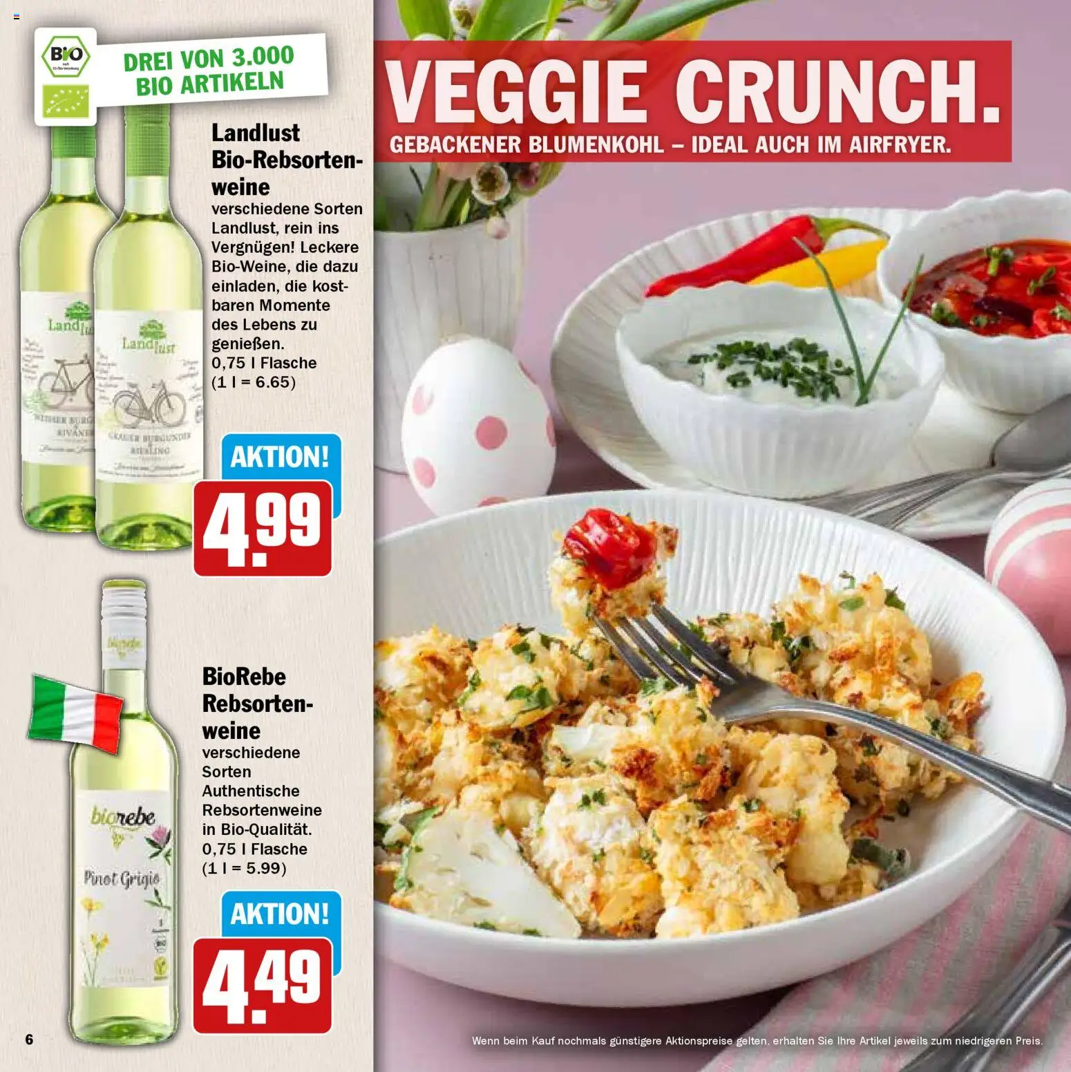 HIT Wochenprospekt – gültig ab 09.03.2026 | Seite: 6 | Produkte: Blumenkohl