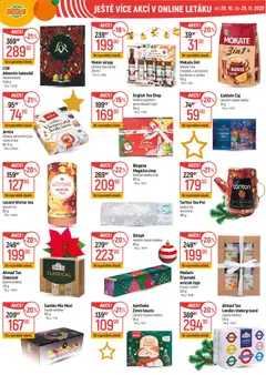 Náhled letáku Globus leták od 29.10.2025 | Strana: 40 | Produkty: Adventní kalendář, L'Or, Ahmad tea, Zázvor