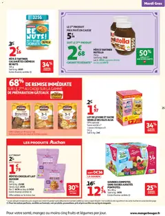 Auchan folder / publicité - Voorbeeld van een folder van Auchan, geldig van 10.02.2026 | Pagina: 25 | Producten: La, Muffins, Brownies