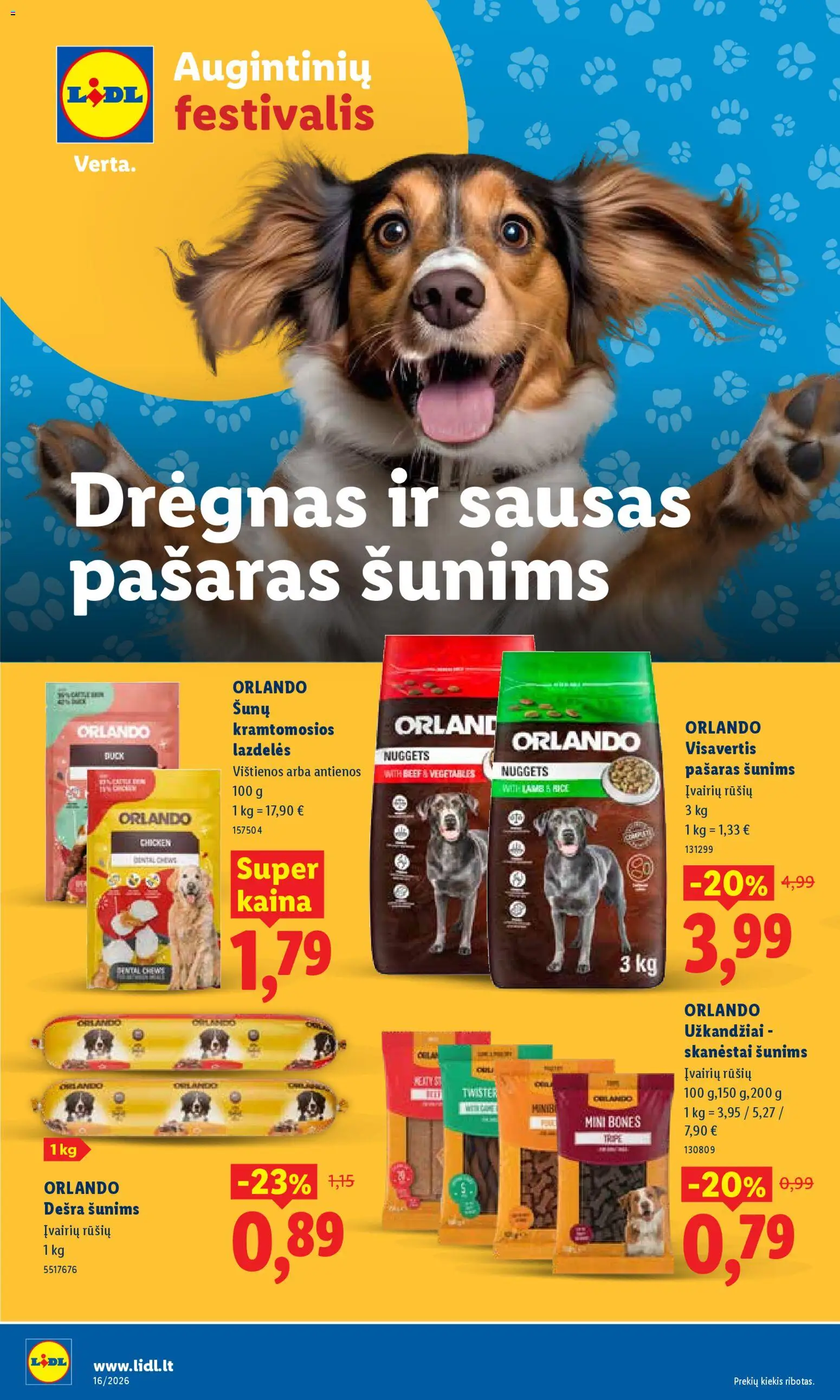 LIDL akcijos nuo 13.04.2026 | Puslapis: 24 | Prekių: Vištienos, Dešra
