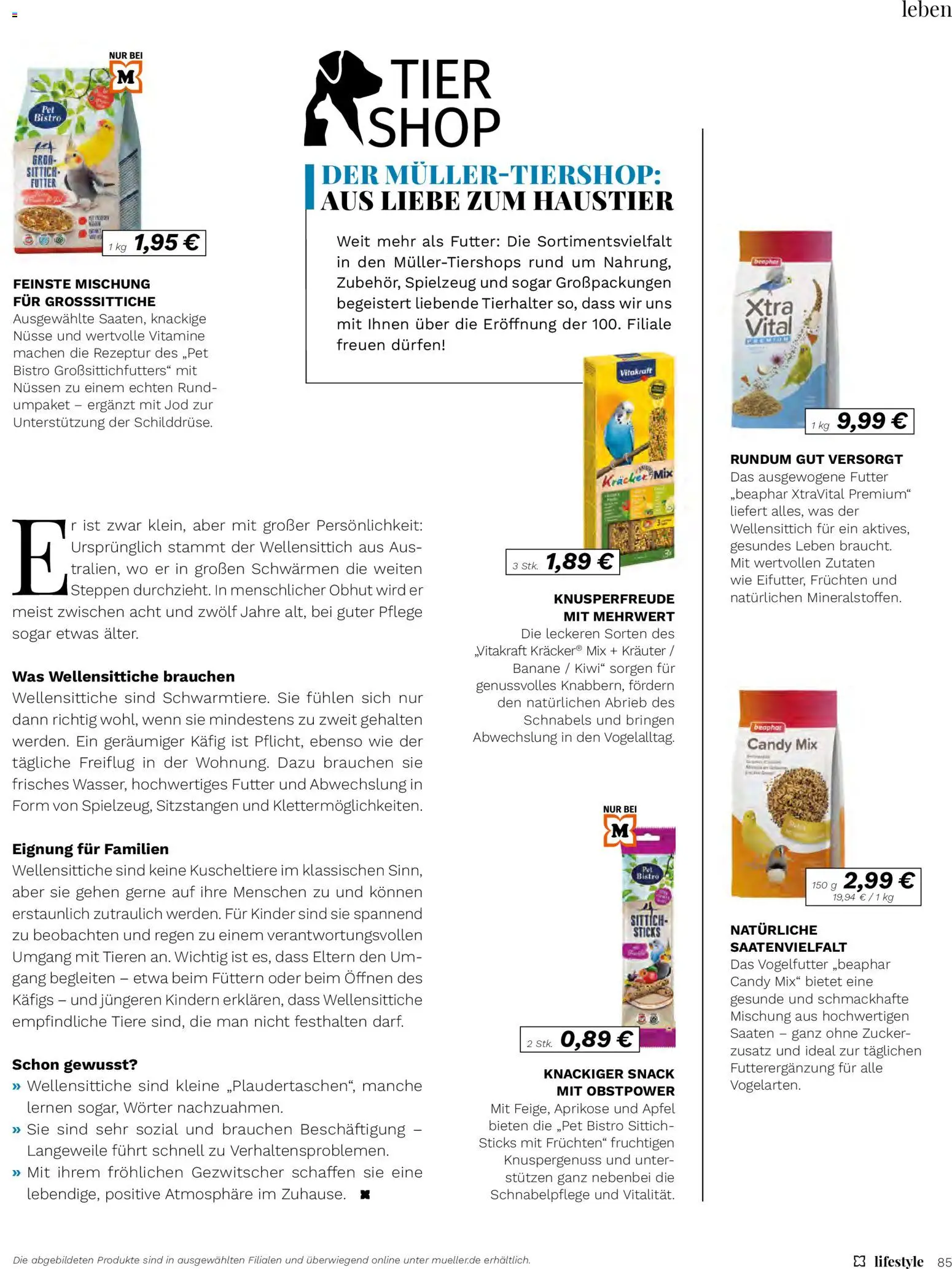 Müller - Lifestyle – gültig ab 01.01.2026 | Seite: 85