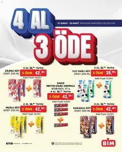 27.02.2026 tarihinden itibaren geçerli olan BİM kataloğu önizlemesi