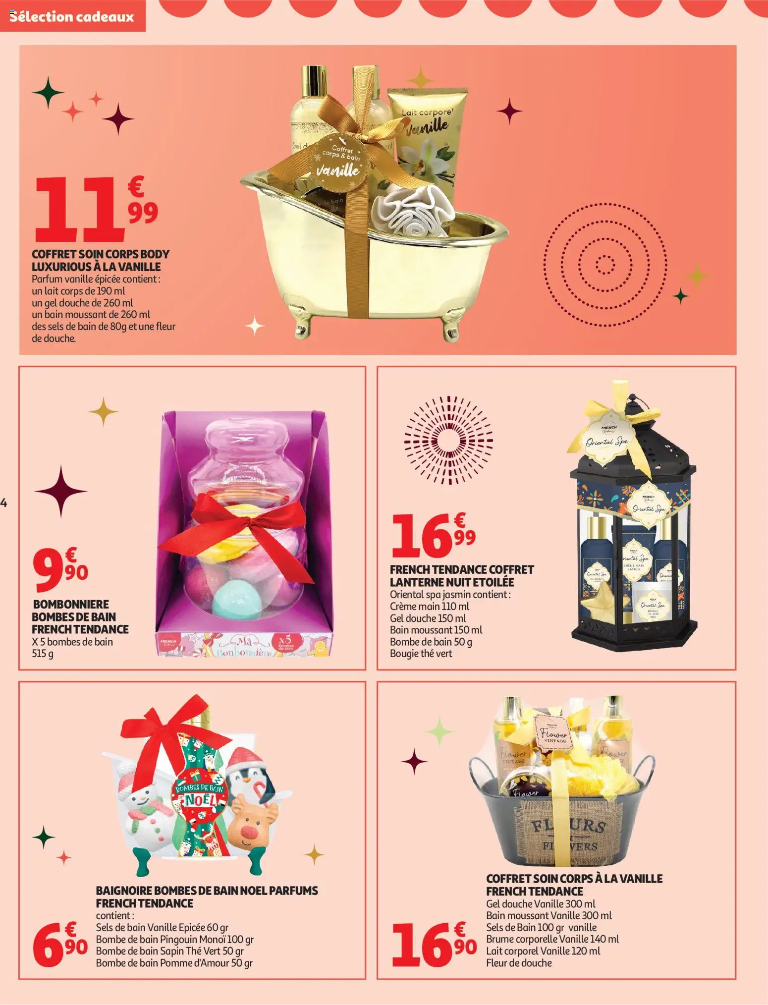 {H1} | Page: 4 | Produits: Sels de bain, Parfum, Thé, Crème