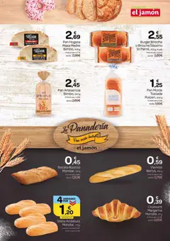 Vista previa Supermercados El Jamón folleto válido desde el 26.02.2026 | Página: 15 | Productos: Jamón, Croissant, Margarina, Panadería