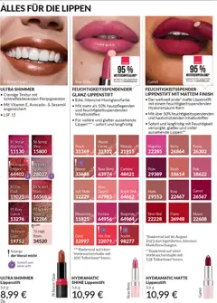 AVON Katalog Dezember 2025 ab 01.12.2025 gültig | Seite: 78 | Produkte: Lippenstift, Finish, Creme, Blush