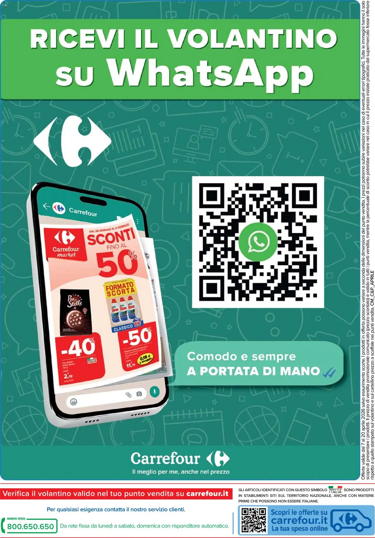 Volantino Carrefour del 07.04.2026 | Pagina: 16 | Prodotti: Scaffale