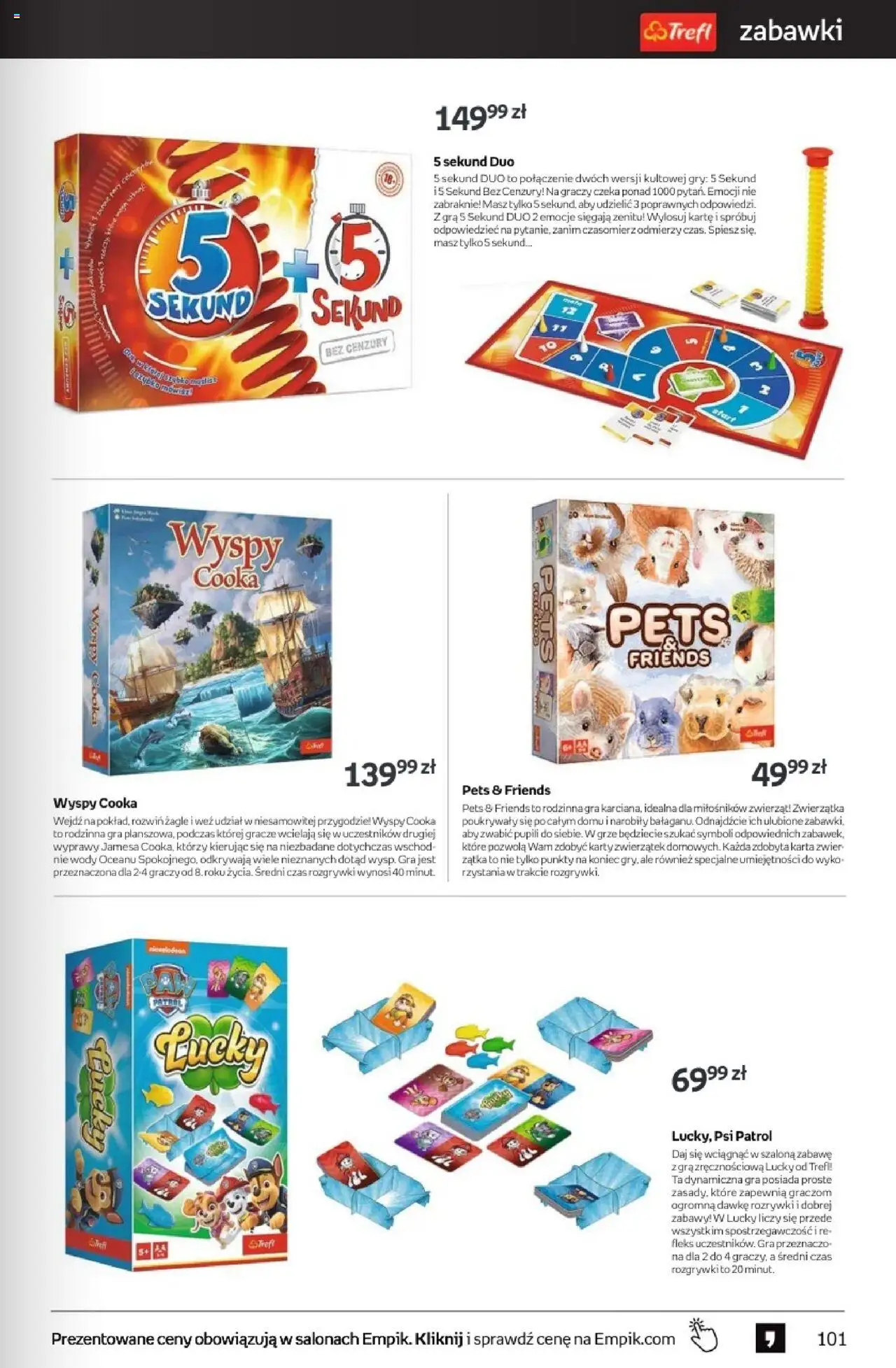 Empik promocje od 21.05.2025 | Strona: 101 | Produkty: Karta, Gra, Gry