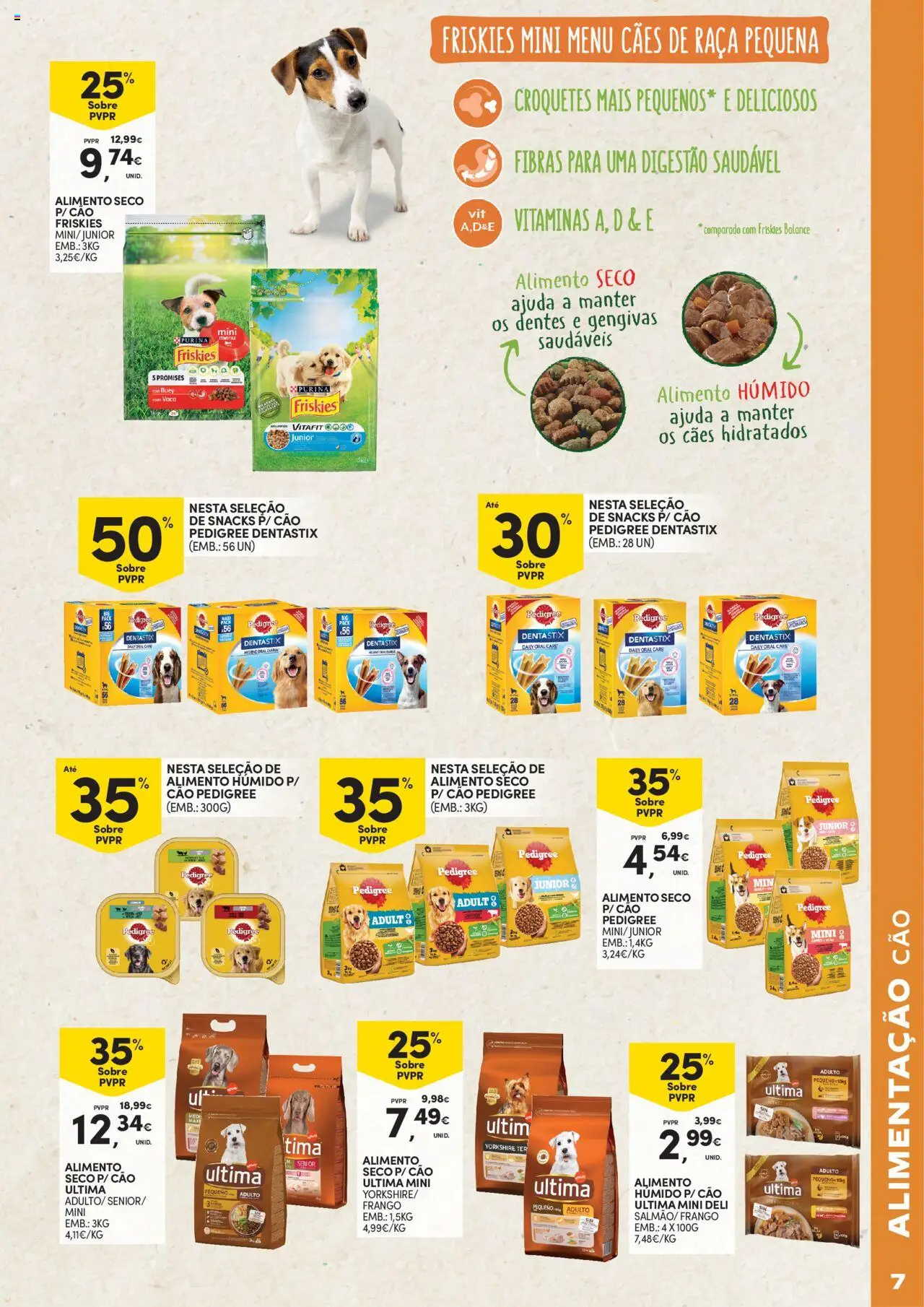 Continente - Açores: Feira Pet Care │ válido de 23.09.2025 | Página: 7 | Produtos: Frango