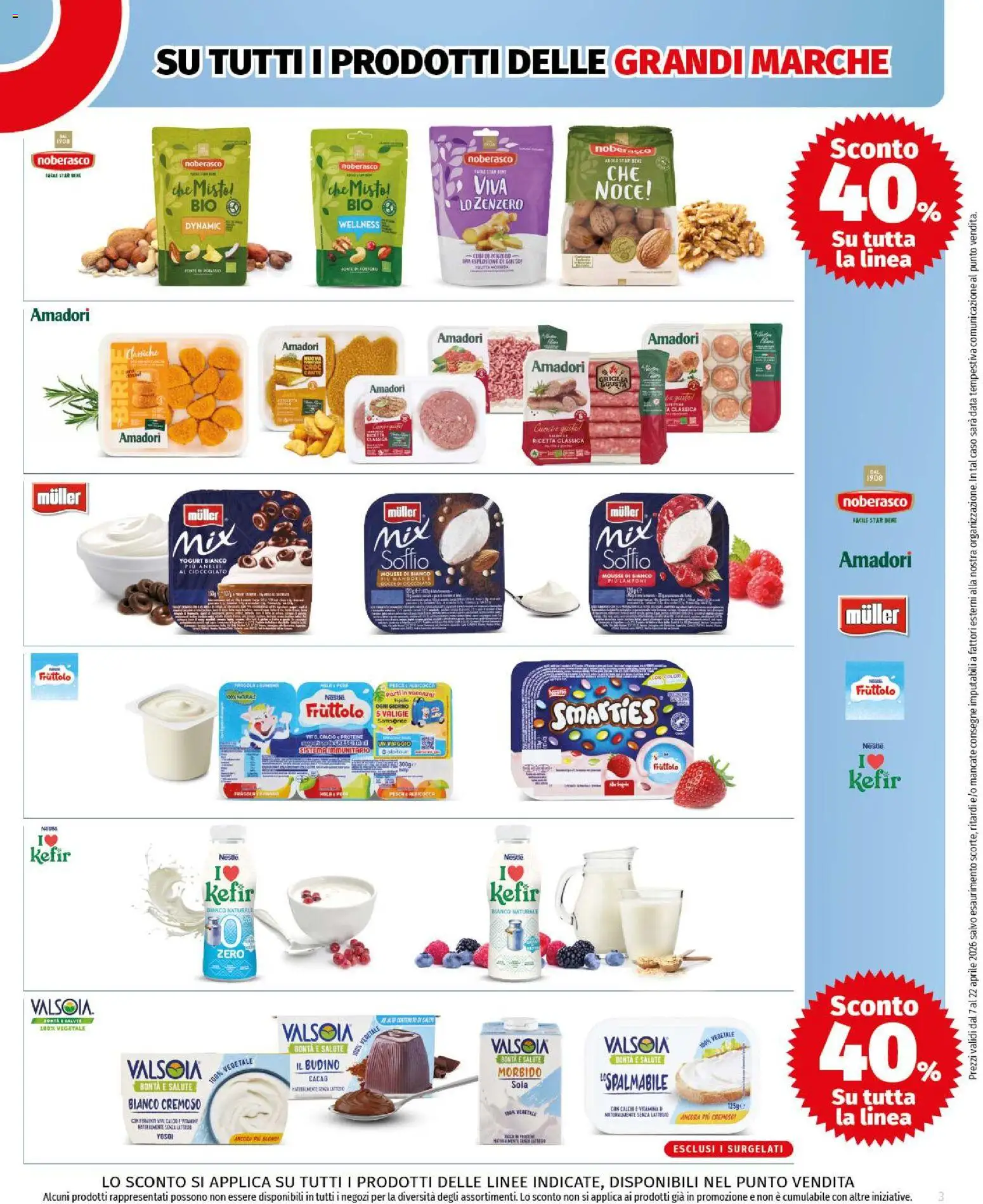 Volantino COOP del 07.04.2026 | Pagina: 3 | Prodotti: Yogurt, Cioccolato, Griglia, Budino