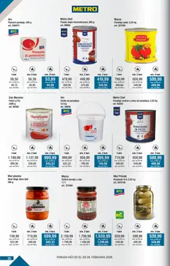 Metro kupi više plati manje - pregled Metro kataloga - važi od 01.02.2026 | Strana: 10 | Proizvode: Krastavac, Ajvar, Paradajz