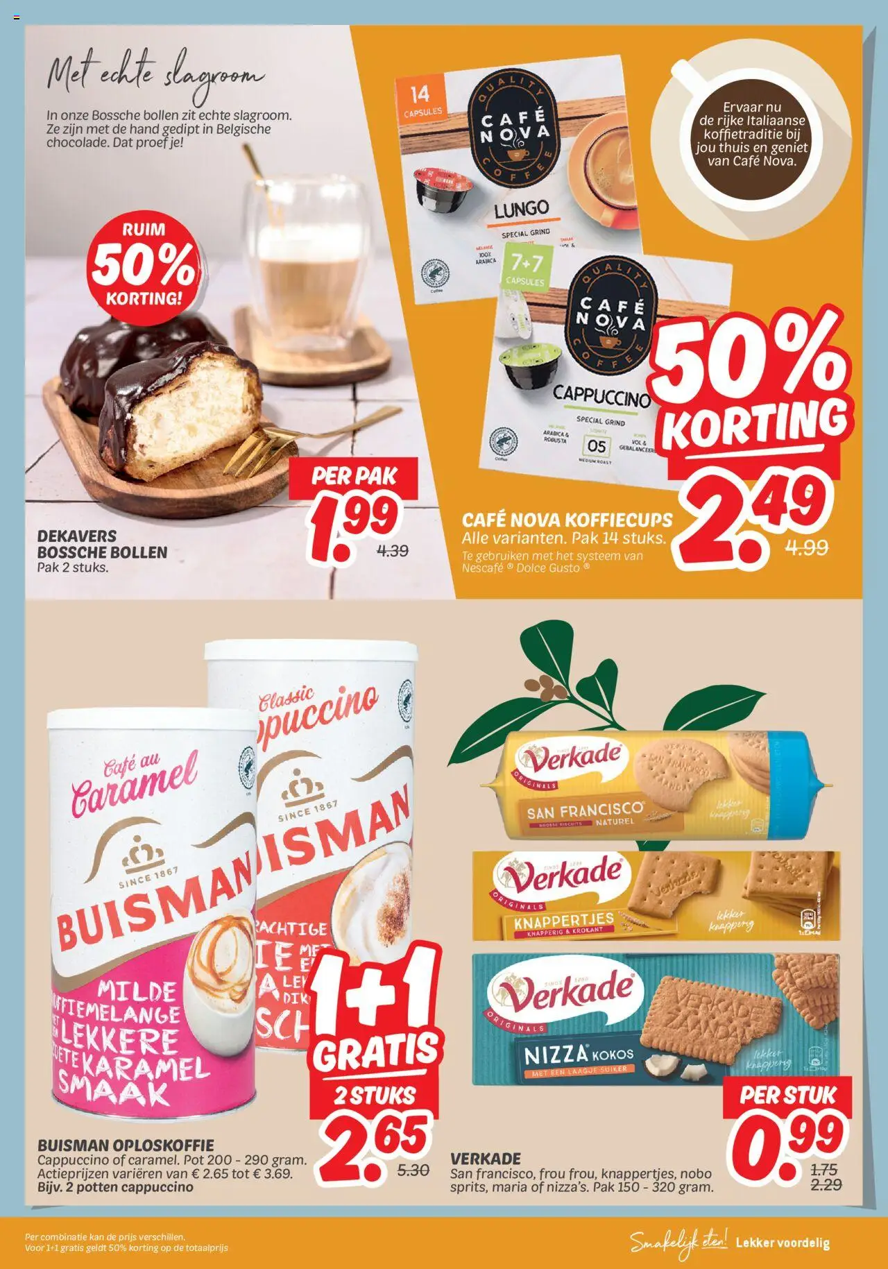 {H1} | Pagina: 17 | Producten: Pot, Kan, Oploskoffie, Slagroom