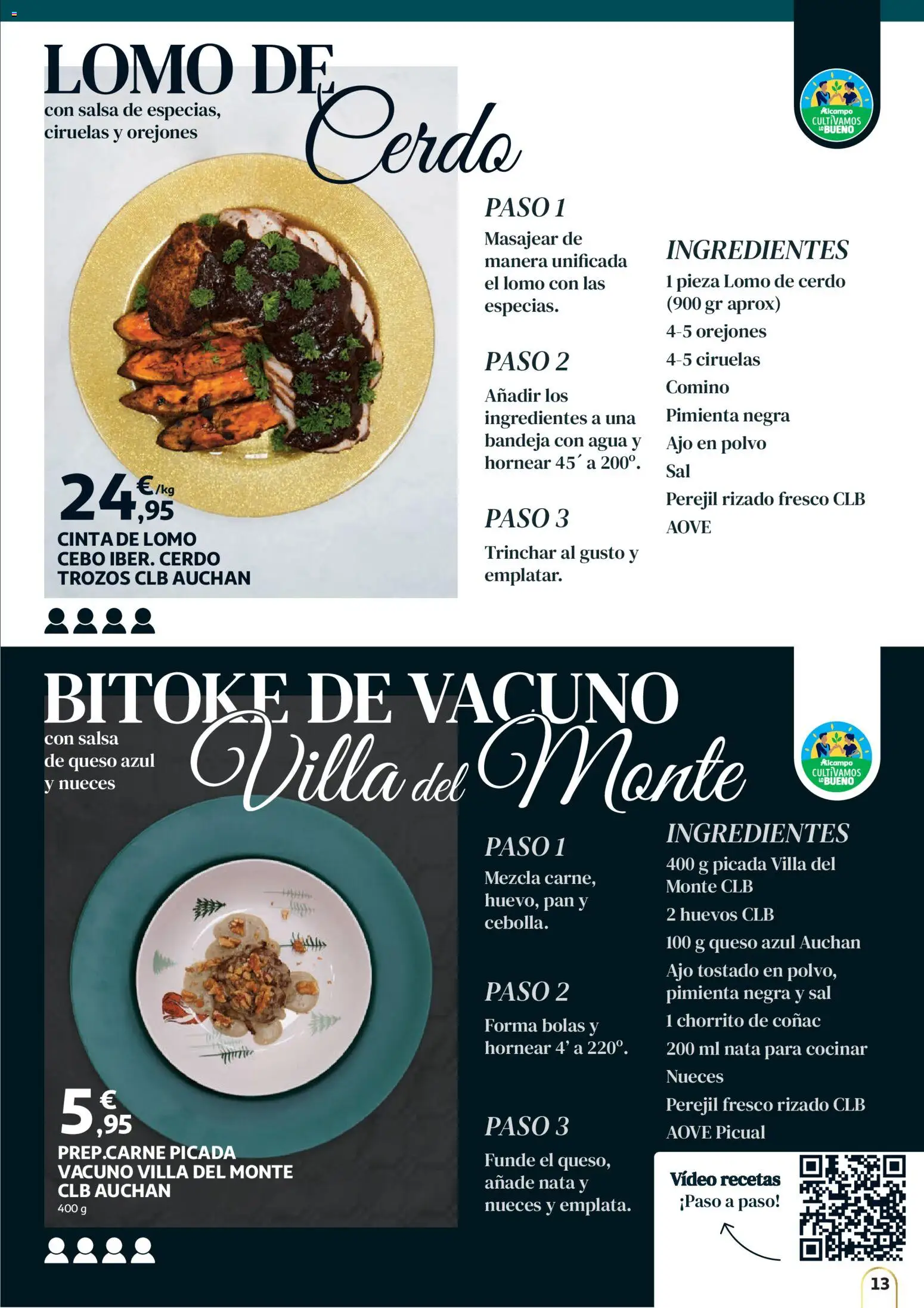 Alcampo - Hg Madrid │ válido desde el 11.12.2025 | Página: 13 | Productos: Polvo, Queso, Huevos, Bandeja