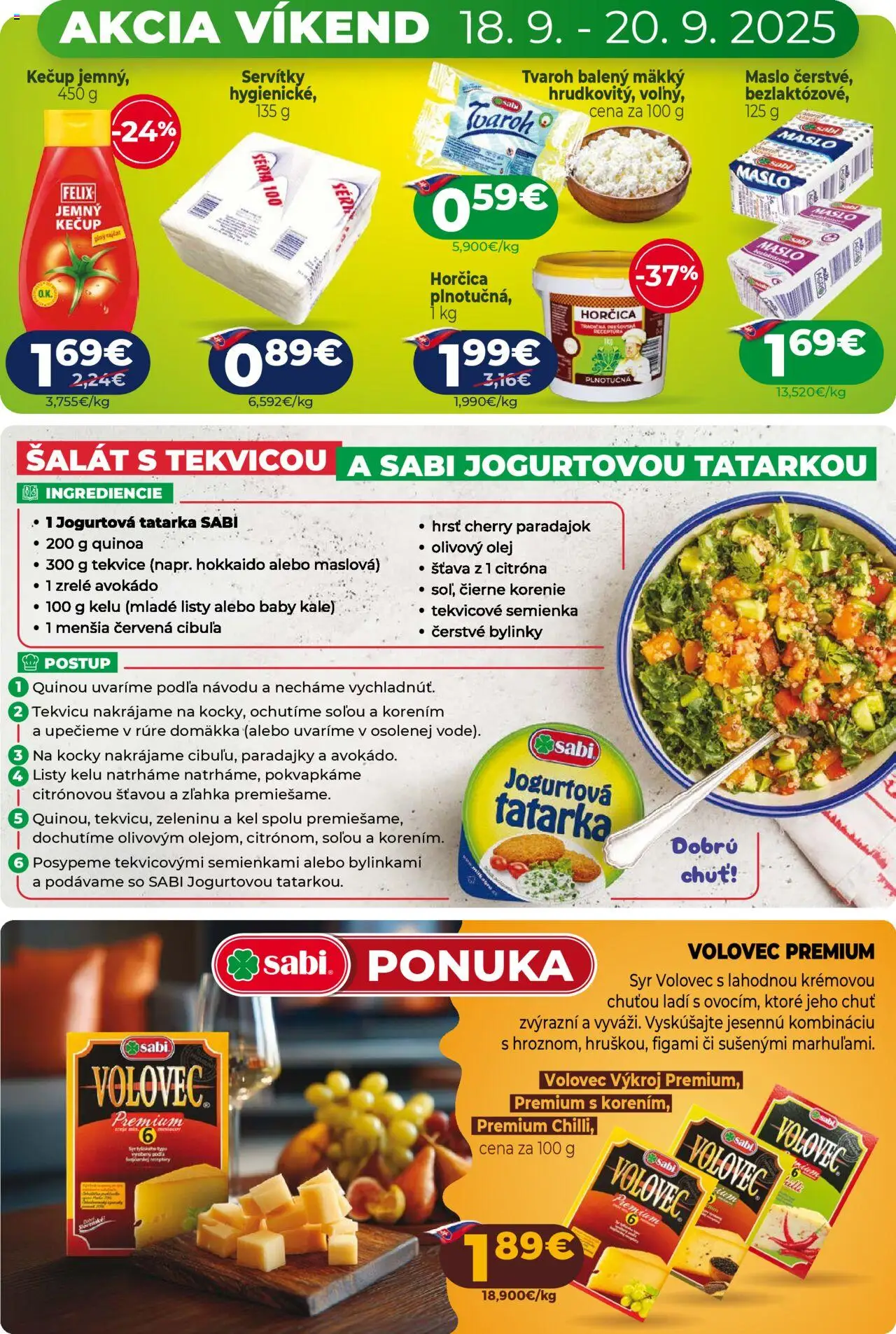 Nové Milk Agro akcie – leták je platný od 10.09.2025 | Strana: 3 | Produkty: Felix, Paradajky, Čierne korenie, Cibuľa