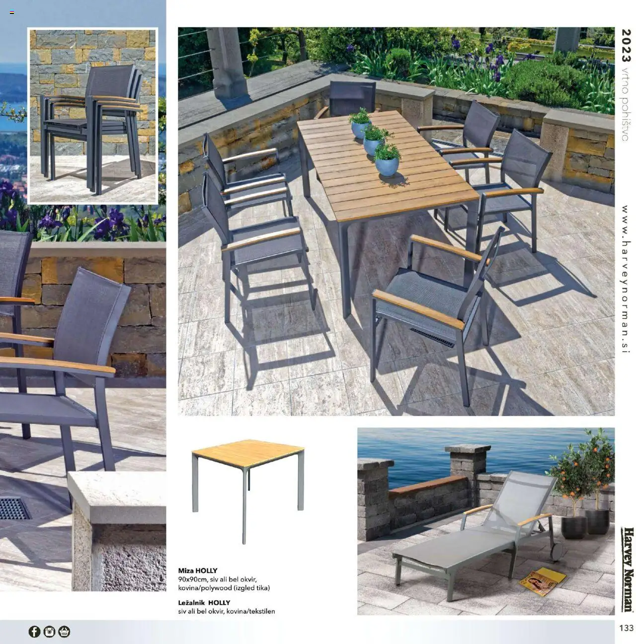 Harvey Norman - Katalog - Vrtno pohištvo │ velja od 01.03.2023 | Stran: 133