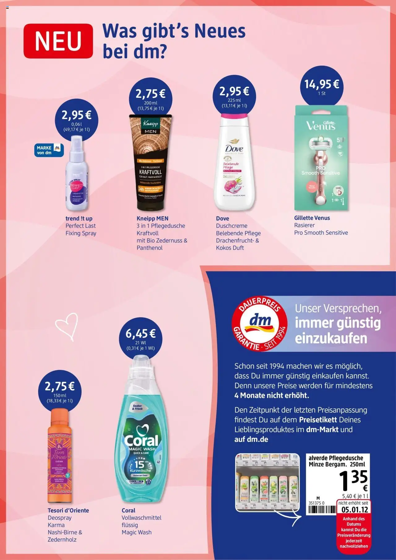 dm drogerie prospekt Berlin - gültig ab dem 15.07.2025 | Seite: 3 | Produkte: Coral, Duft, Duschcreme, Deospray