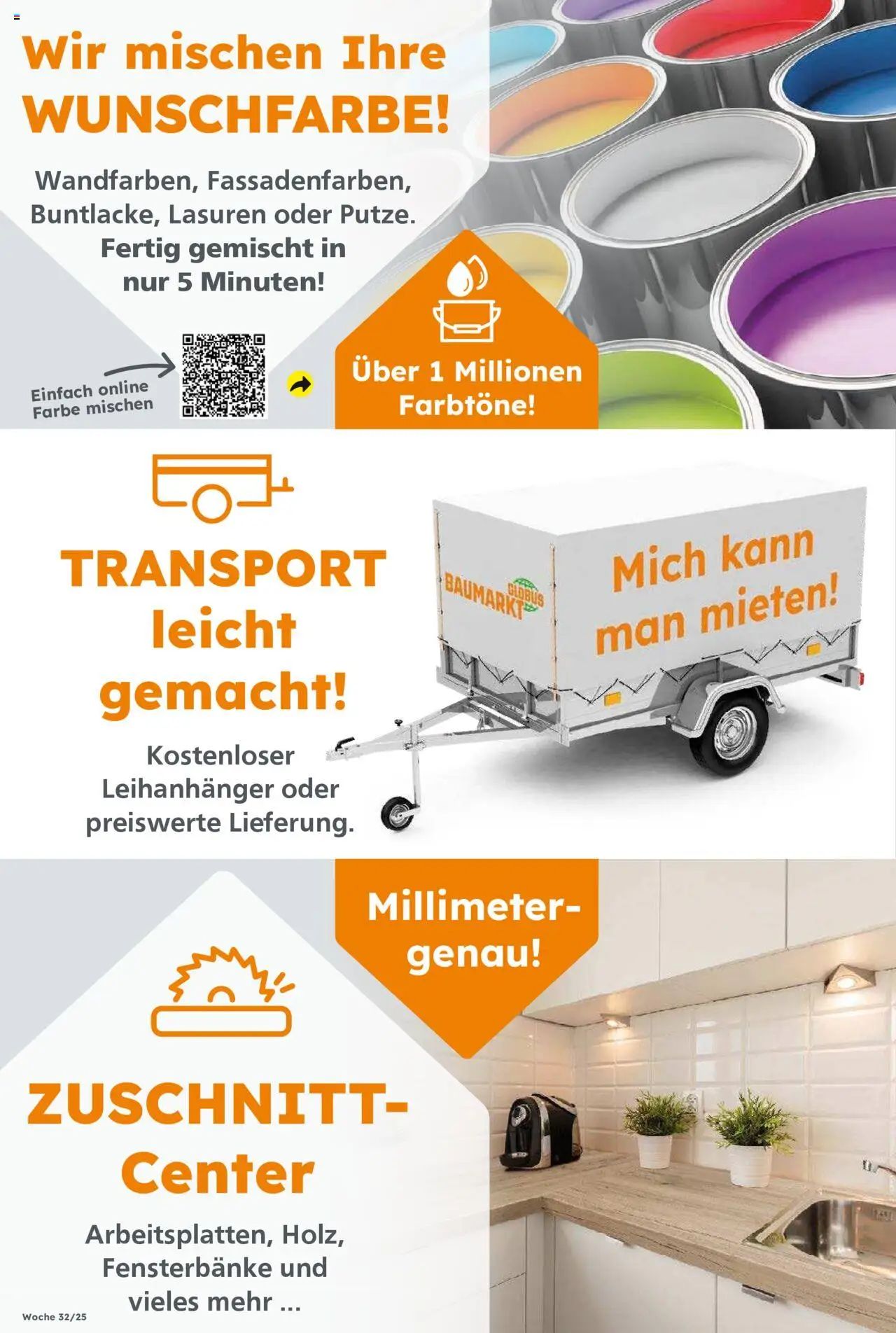 Globus Baumarkt prospekt Saarbrücken	 - gültig ab dem 03.08.2025 | Seite: 18