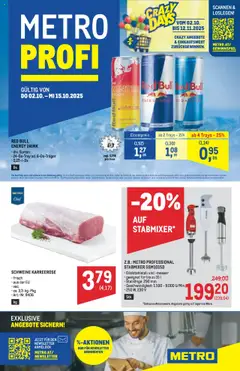 Metro angebote Profi ab 02.10.2025 gültig