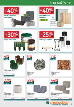 ERMITAŽAS leidinys galioja nuo 01.04.2026 | Puslapis: 7 | Prekių: Vazonas