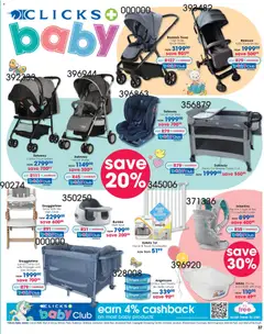 Clicks specials catalogue – valid from 23.04.2026 | Page: 37 | Products: Table, Chair, Bath, Light