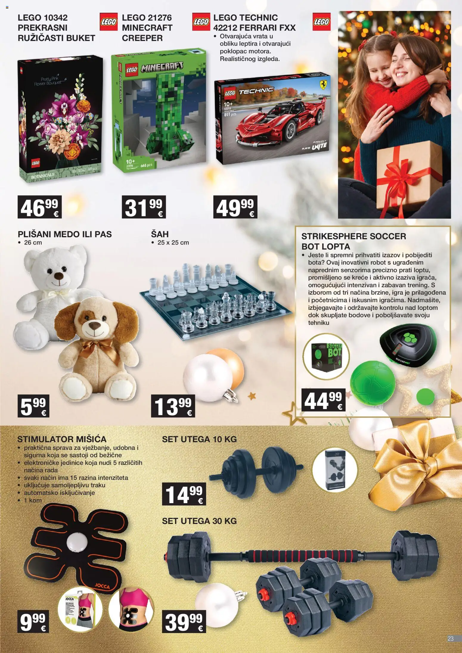 Interspar katalog | vrijedi od 12.11.2025 | Stranica: 23 | Proizvodi: Robot, Lopta, Vrata, Igra