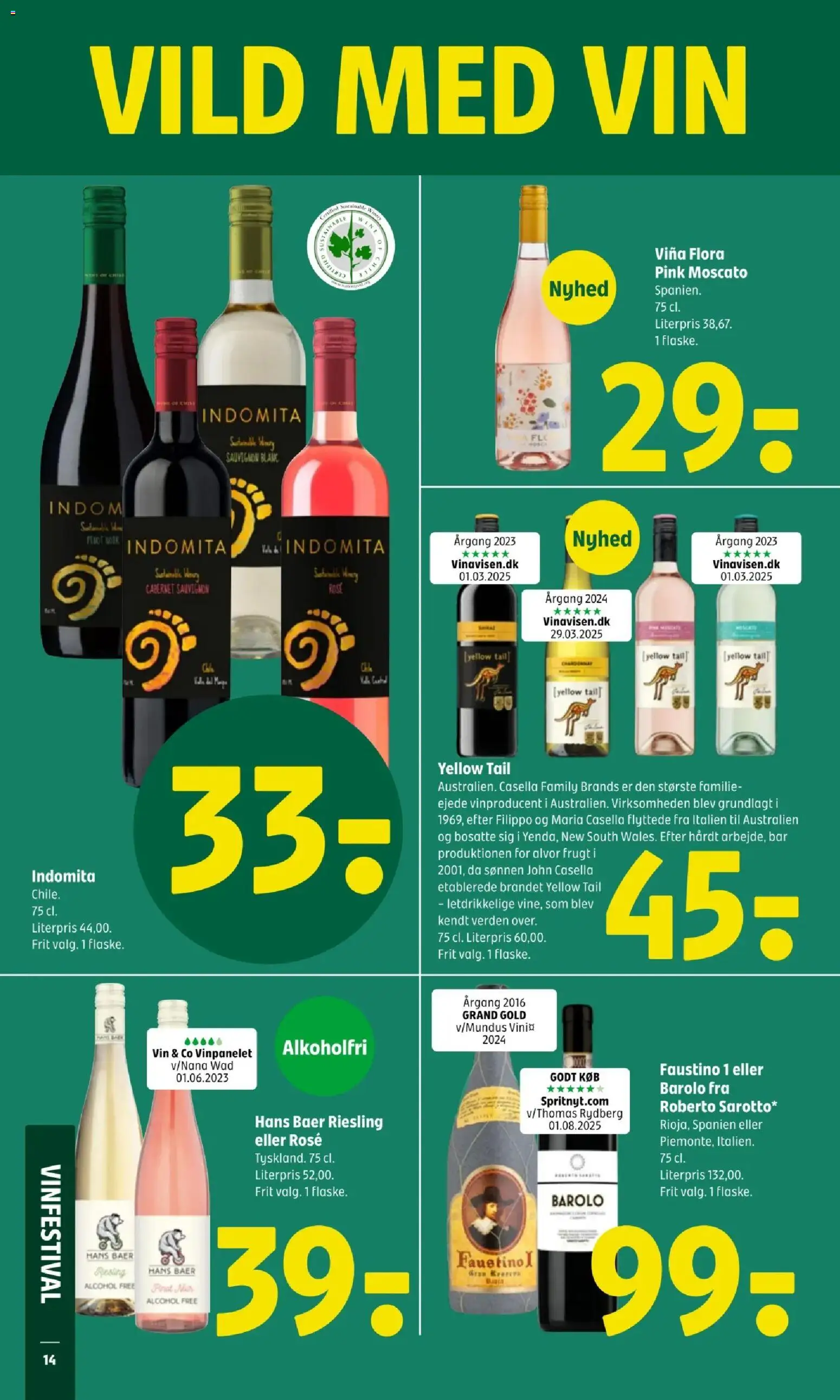 Coop 365 tilbudsavis – gyldig fra 30.10.2025 | Side: 16 | Produkter: Vin, Søm