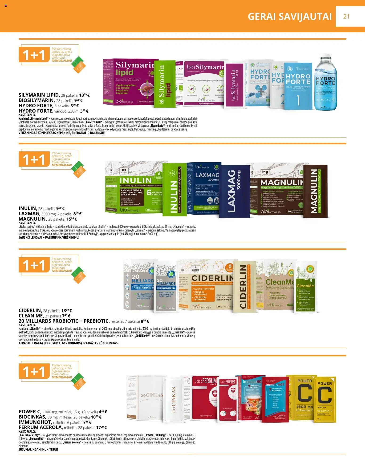 Gintarinė akcijos nuo 01.11.2025 | Puslapis: 21