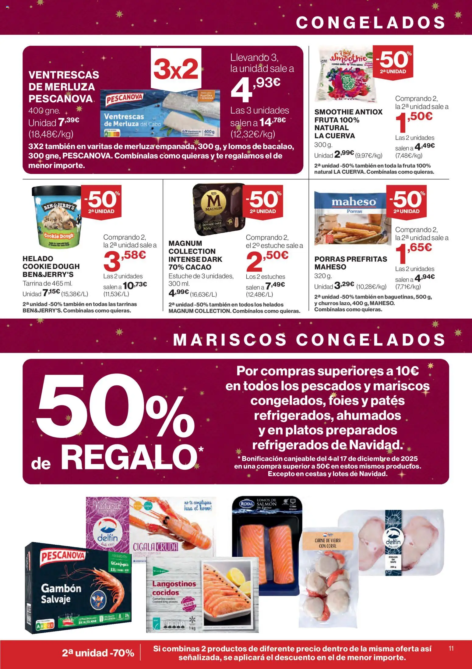 Supercor folleto │ válido desde el 20.11.2025 | Página: 11 | Productos: El horno, Té, Horno, Φρυγανιές σικάλεως