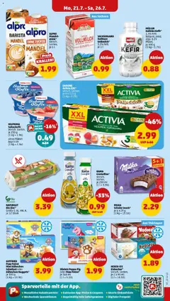 Penny - Mecklenburg-Vorpommern - gültig ab dem 21.07.2025 | Seite: 7 | Produkte: Rama, Zucker, Himbeere, Sahne