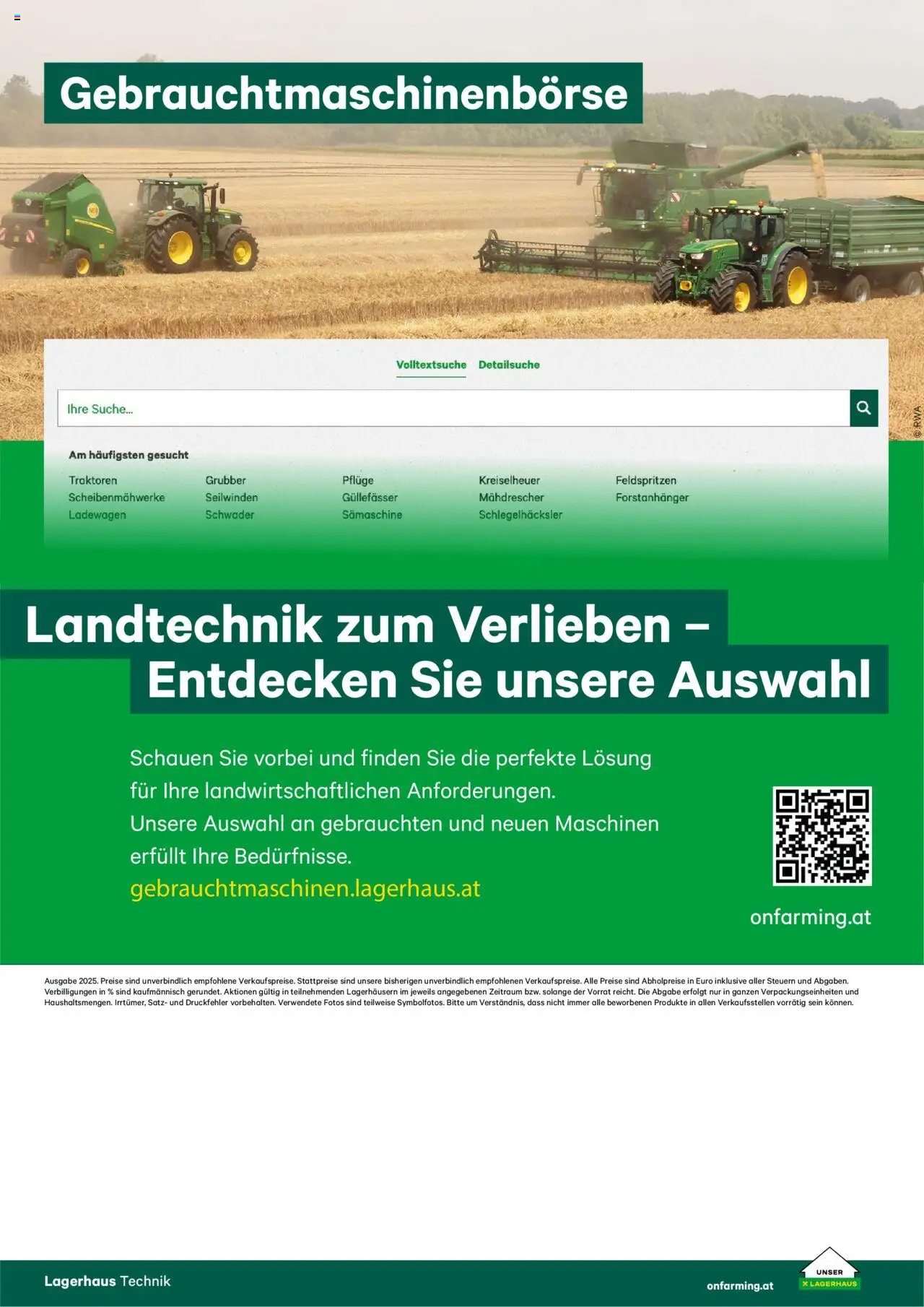 Lagerhaus  Alles rund um den Betrieb Haus & Hof gültig ab 08.09.2025 | Seite: 12