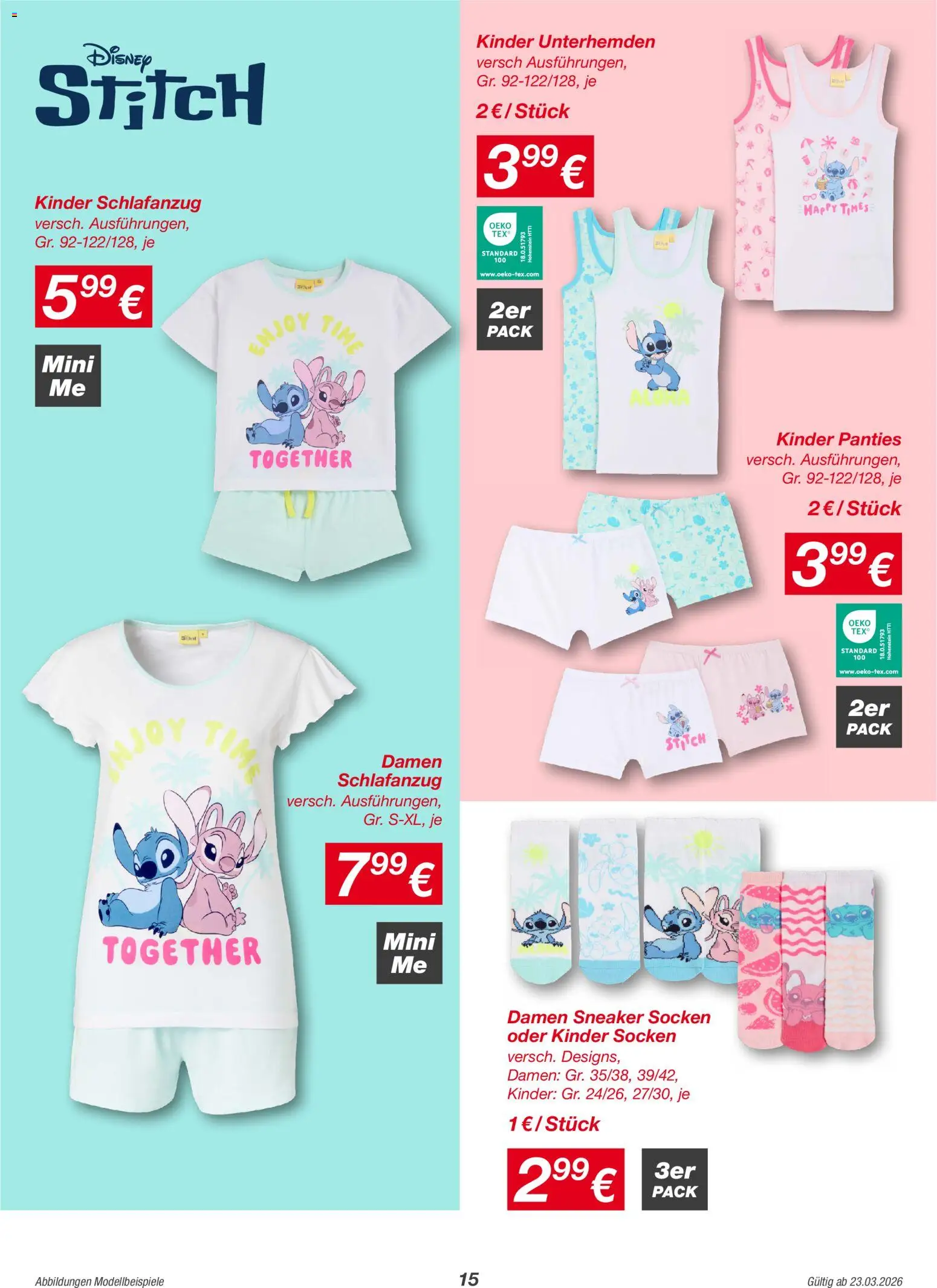 Kik Prospekt 	 – gültig ab 23.03.2026 | Seite: 15 | Produkte: Socken