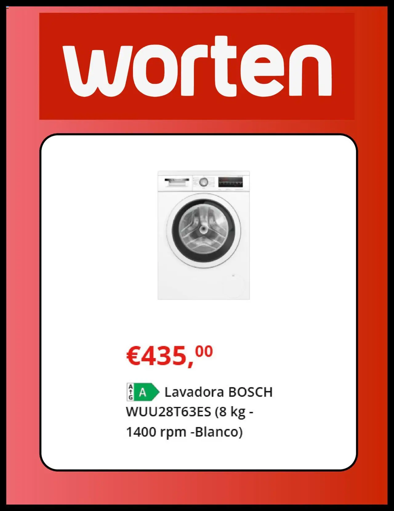 Worten folleto │ válido desde el 09.09.2025 | Página: 3 | Productos: Lavadora