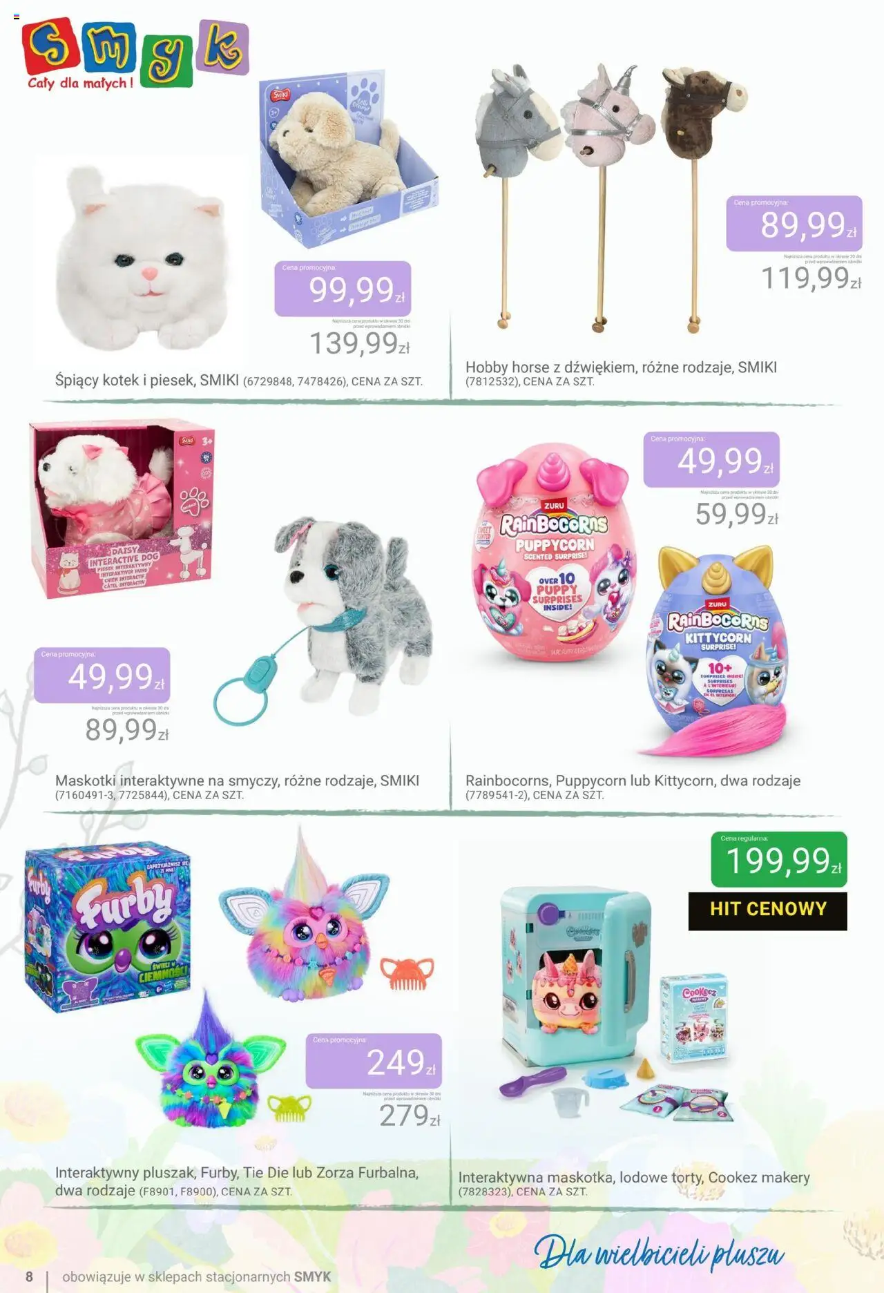 Smyk Gazetka od 14.05.2025 | Strona: 8 | Produkty: Piesek interaktywny