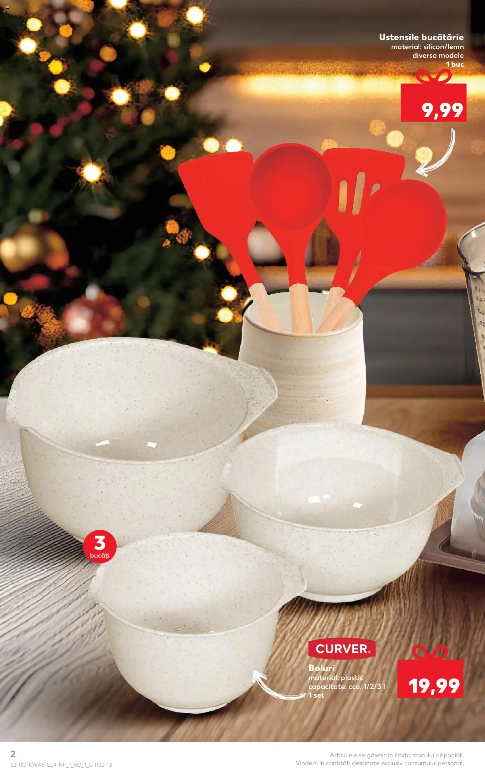 Noul catalog Kaufland – valabil de la 12.11.2025 | Pagină: 2 | Produse: Bucătărie