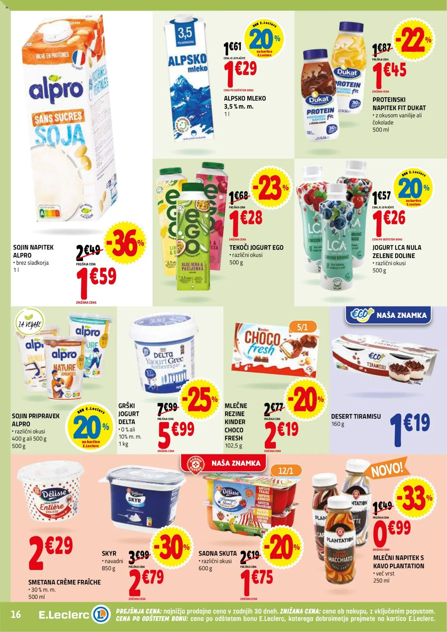 Novi E.leclerc katalog ponudbe – veljaven od 19.11.2025 | Stran: 16