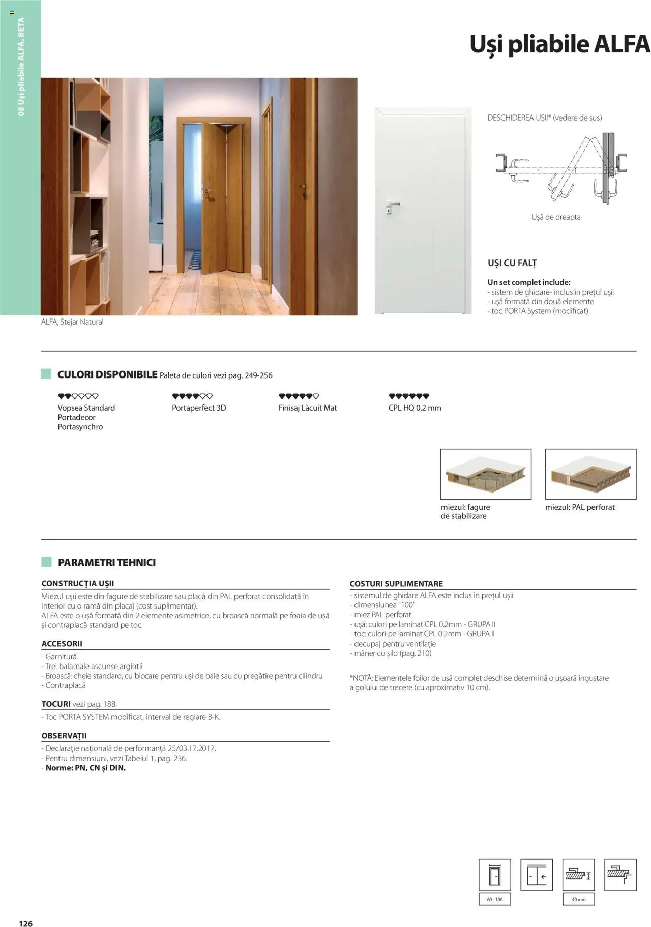Catalog Proges – valabil de la 01.05.2025 | Pagină: 126 | Produse: Vopsea, Mâner, Ușă