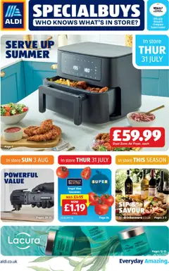 Preview of Aldi - Weekly offers UK Specialbuys valid from 31.07.2025