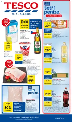 Náhled letáku Tesco leták - Hypermarket od 30.07.2025