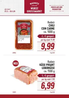 Radatz Flugblatt ab 23.03.2026 gültig