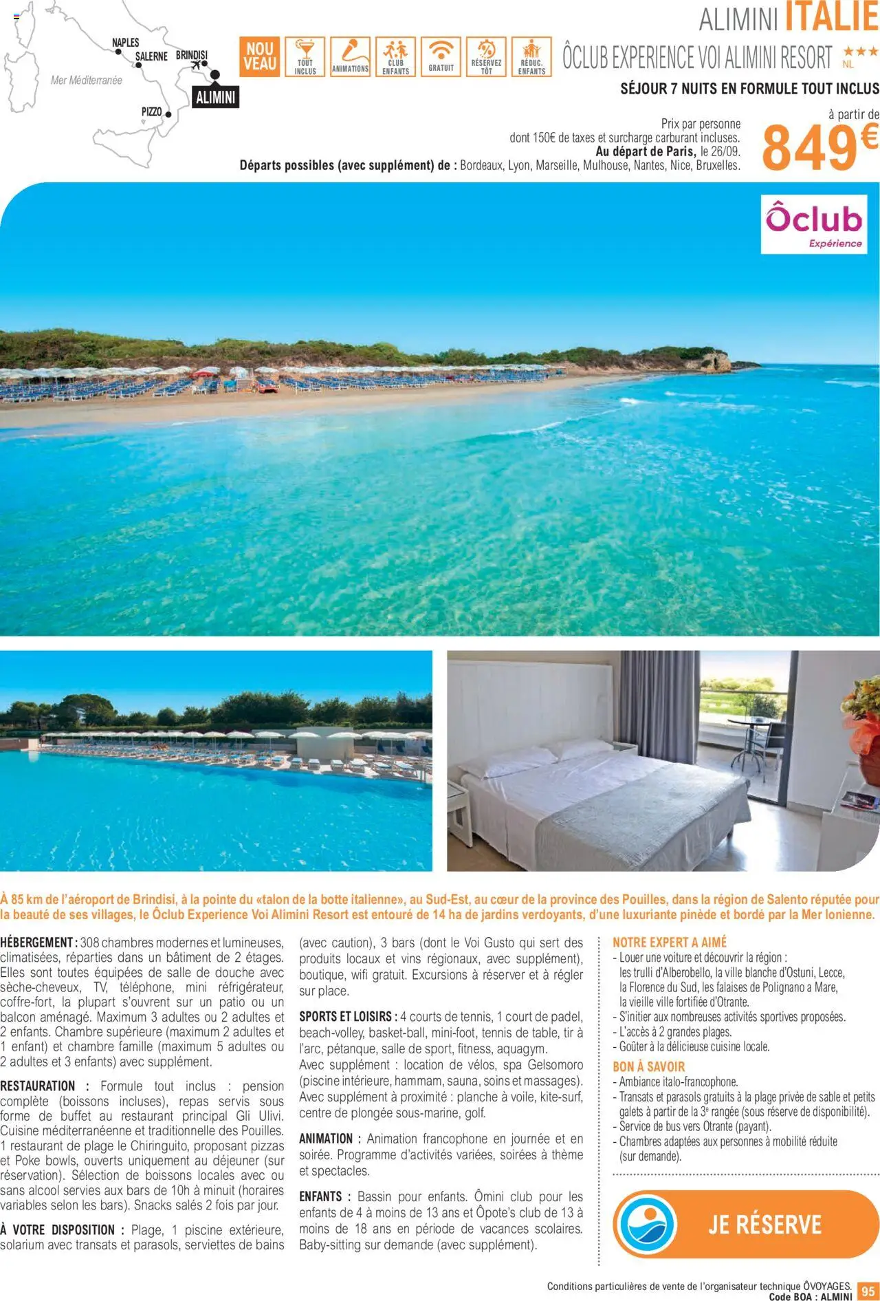  | Page: 95 | Produits: Alcool, Buffet, Douche