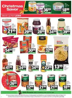 Spar specials catalogue – valid from 08.12.2025 | Page: 4 | Products: Corned meat, Beans, Cheese, Stock