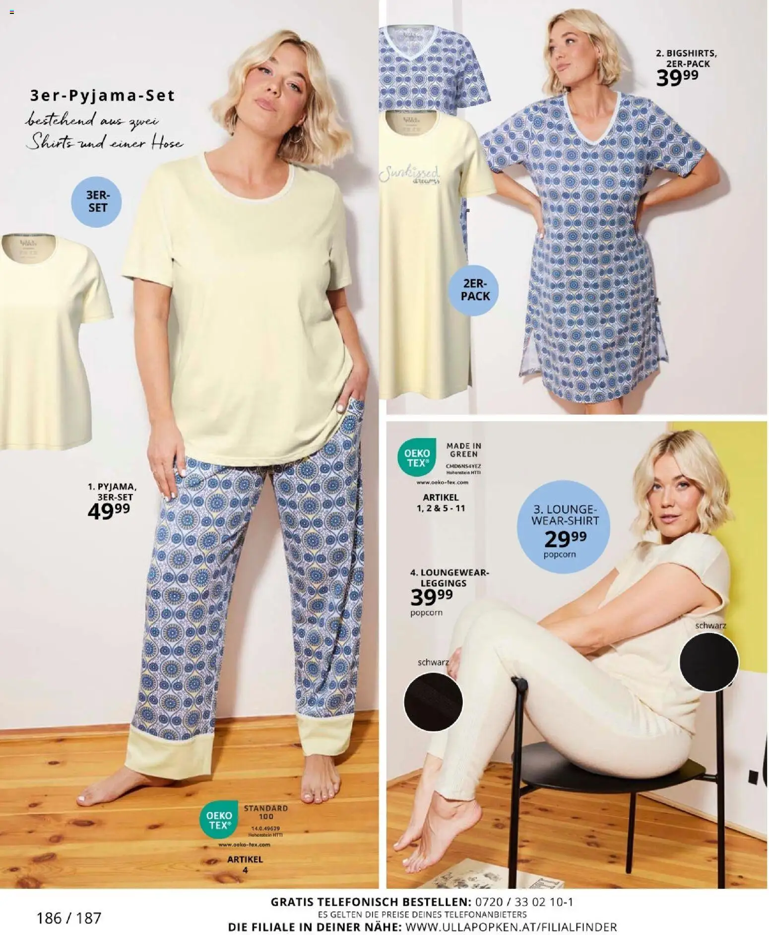 Ulla Popken akciós ujság - amely érvényes a következő dátumtól: 01.03.2026 | Oldal: 186 | Termékek: Popcorn, Leggings
