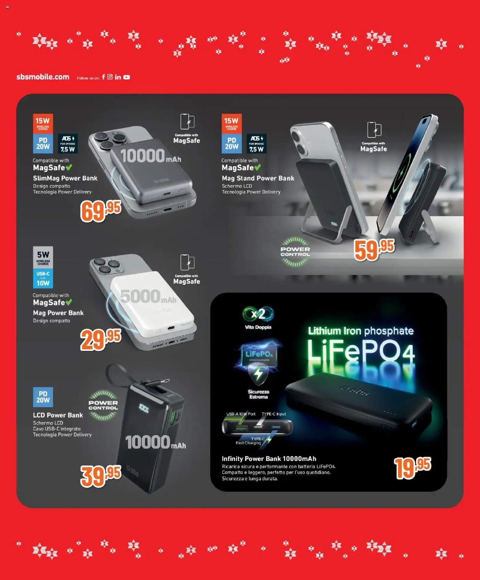 Volantino Expert del 12.12.2025 | Pagina: 3 | Prodotti: Iphone, Cavo, USB, Batteria