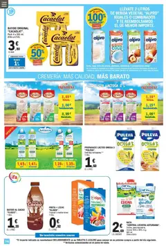 Vista previa E.Leclerc folleto válido desde el 08.04.2026 | Página: 14 | Productos: Leche sin lactosa, Δοχείο φοντί, Leche, Τυρόπιτα