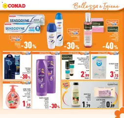 Volantino Conad del 14.08.2025 | Pagina: 17 | Prodotti: Sapone, Crema viso, Intimo, Doccia