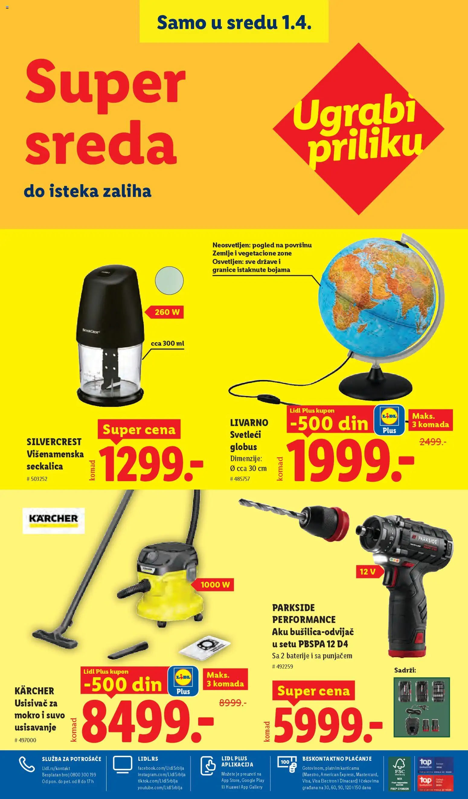 Lidl katalog - važi od 26.03.2026 | Strana: 80 | Proizvode: Silvercrest, Parkside, Seckalica, Baterije