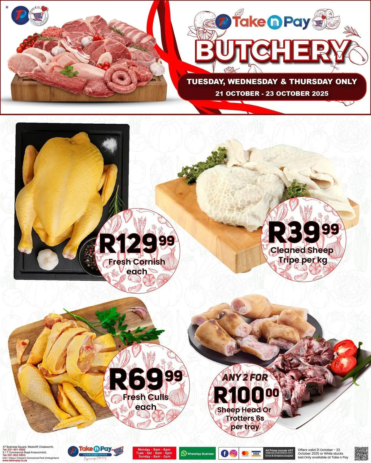 New Take n Pay catalogue – valid from 21.10.2025 | Page: 8 | Products: Tray